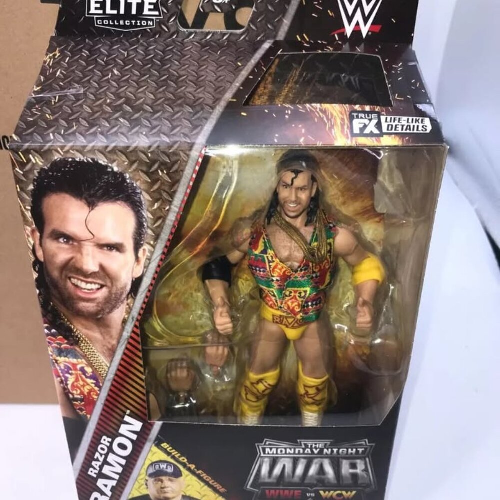NEW WWE Elite Monday Night War Series 5 RAZOR RAMON Figure Sealed